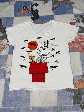 Vintage snoopy Halloween tee